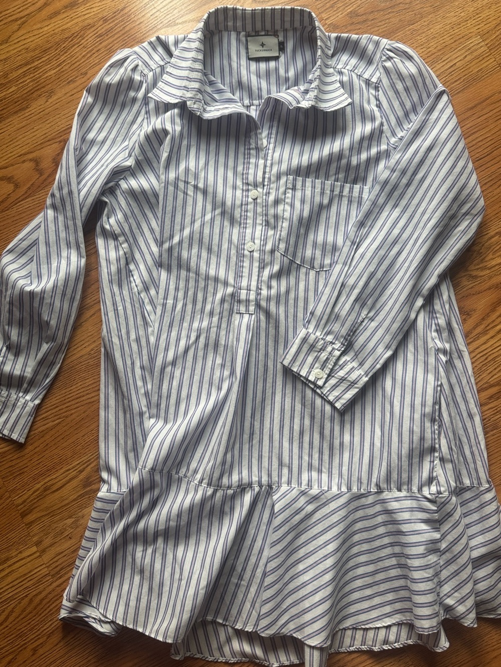 Tuckernuck Long Sleeve Shirt Dress NWOT